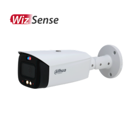 Dahua DH-IPC-HFW3449T1-AS-PV-S3, Full-color 4MP Fixed-focal, WizSense Bullet, 2.8mm