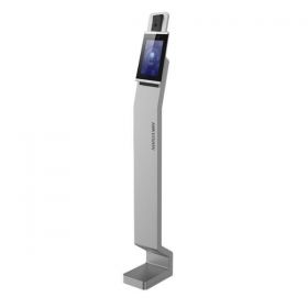 Hikvision DS-K5604A-3XF/V Face recognition terminal + temperature screening on stand bracket