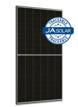 Ja Solar 445W N-type Double Glass Bifacial Traceable with MC4 connectors (Black Frame)