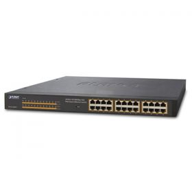 Planet FNSW-2400PS 24 poorten POE 100M smart managed PoE switch