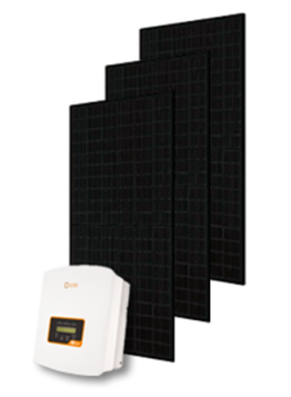 Solis S6 1.0 kW Mini + 3x420W (1260W) JA Solar All Black Pakket