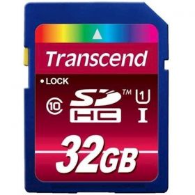 TS32GSDHC10U1 SD-kaart 32GB transcend